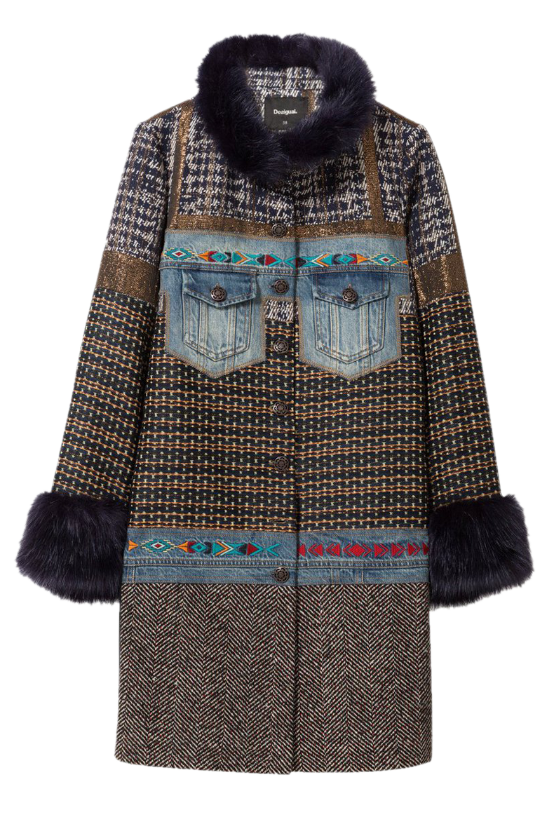 Embroidery patch Woolen coat